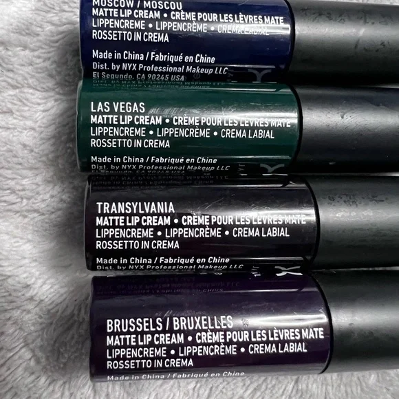 NYX Soft Matte Lip Cream Set - Assorted Shades 18 count 4.7 ml - Picture 7 of 10